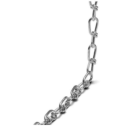 990182 Knotenkette, Stahl, galvanisch verzinkt
