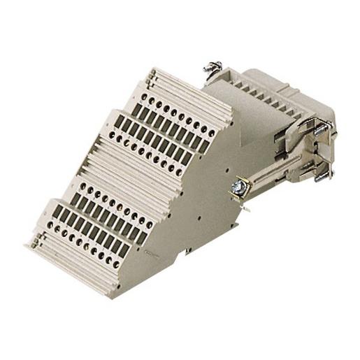 CTF 40 R Buchseneinsatz, Gr.77.27, 40P+PE, Silber