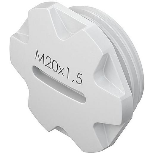 514M63 Verschlussschraube, M63, Kunststoff PS,