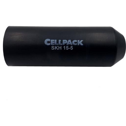 SKH/15-5/BK Warmschrumpf-Endkappe, mit Kleber