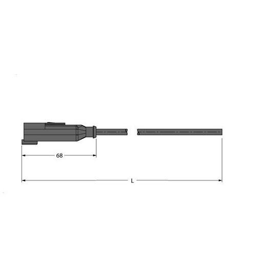 DT04-4P-A-2/TXL Deutsch-Steckverbinder, Anschlussleitung