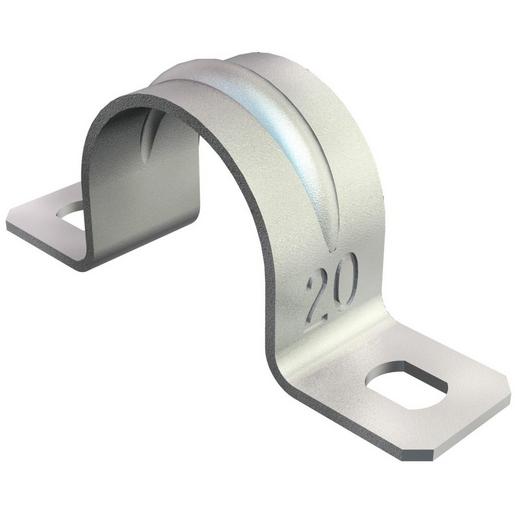 605 10 G Befestigungsschelle zweilappig 10mm Stah