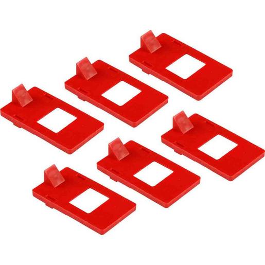 LOCKOUT CLEAT 277 VOLT GENERAL USE PK6 Zusätzliche Isolierschellen für 120/277