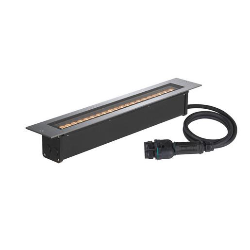 DASAR® 600 EL Edelstahl 3000K eckig DASAR® 600, Bodeneinbauleuchte, 18W, 300