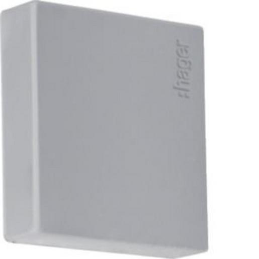 M59537030 Endstück PVC zu LF 25x25mm steingrau