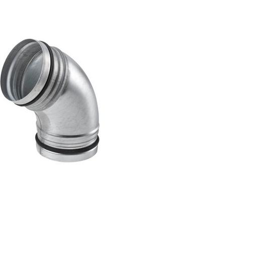 LWF B 100 - 60 Bogen, DN 100, 60 Grad, Stahlblech verzi