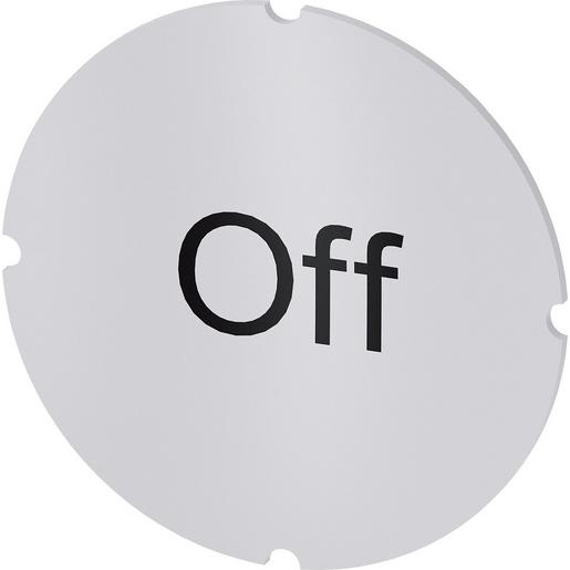 3SU1900-0AB71-0DK0 Einlegeschild für Leuchtdrucktaster, run