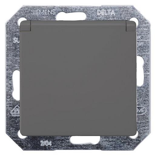 5UB1920 DELTA i-system Steckdose mit Klappdeckel