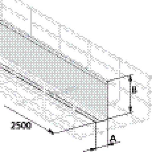 GK TW X64 95 S Trennwand 95 mm