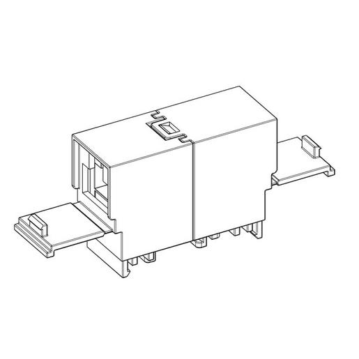 ZED45U ZED45U RJ45 Doppelbuchse Kunststoff