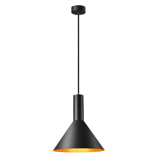 PHELIA 275 E27 PD schwarz/gold PHELIA 275 E27 Indoor Pendelleuchte schw