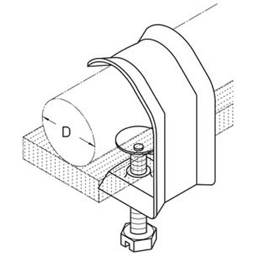 KH 20 Kabel-Rohrhalter