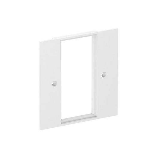 VH-P5 RW Abdeckplatte 2-fach Modul 45 95x95mm Pol