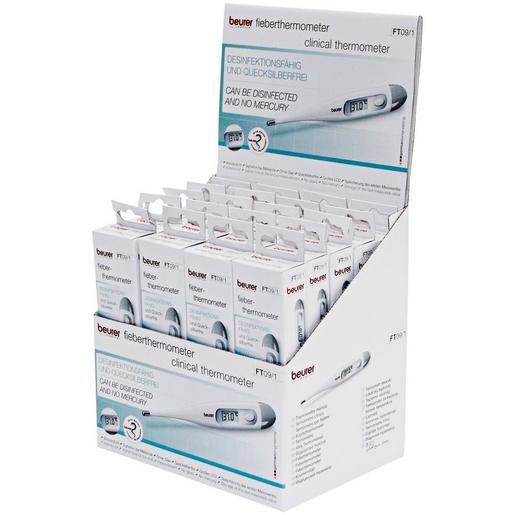 FT 09/1 weiss Stabthermometer 20iger Display