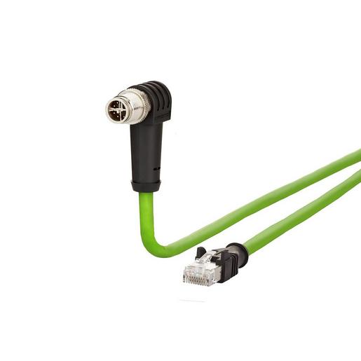 142M2XC5010 Verbindungsleitung M12 X-kodiert, 1,0 m