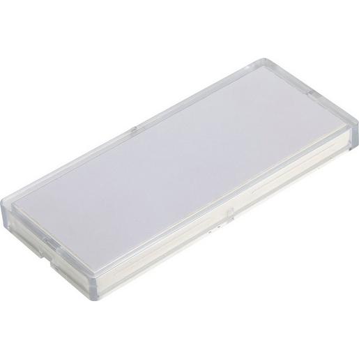 HBS R Bez.-schild + Träger für Endklammer