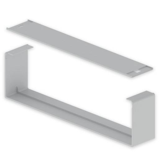 Stoßstellenabdeckung lichtgrau 100X400 U23X Unex Stoßstellenabdeckung 100x400 au