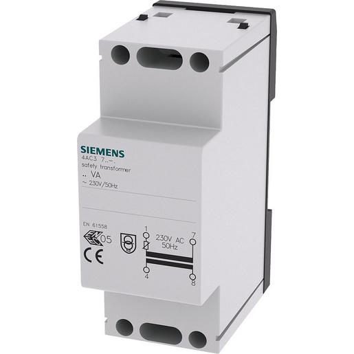 4AC3716-0 Sicherheitstransformator, 16VA Primär AC