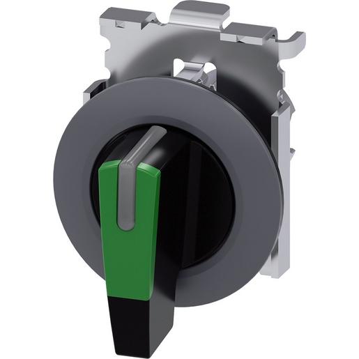 3SU1062-2EM40-0AA0 Knebelschalter, beleuchtbar, 30mm, rund,