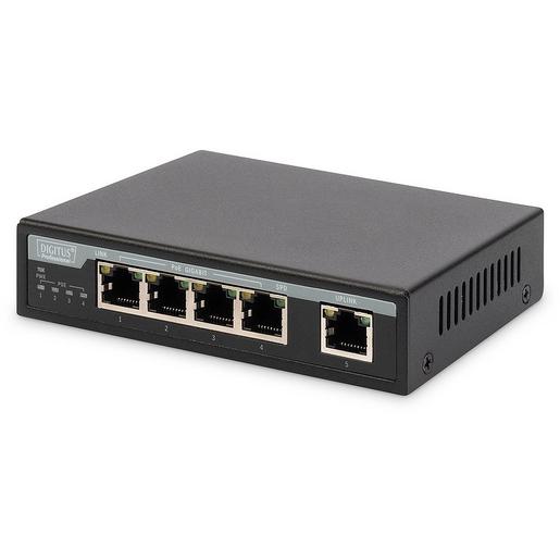 NNETSWGBE4UMDPOE.01 Desktop Netzwerk-Switch, 4-Port Gigabit+