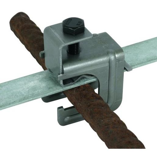 VK DB 6.20 8.10 FL30 BSB STBL Druckbügelklemme St/blank f. D 6-20mm o.