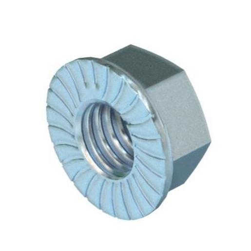 KM M6 G Kombimutter mit angepresster Scheibe M6