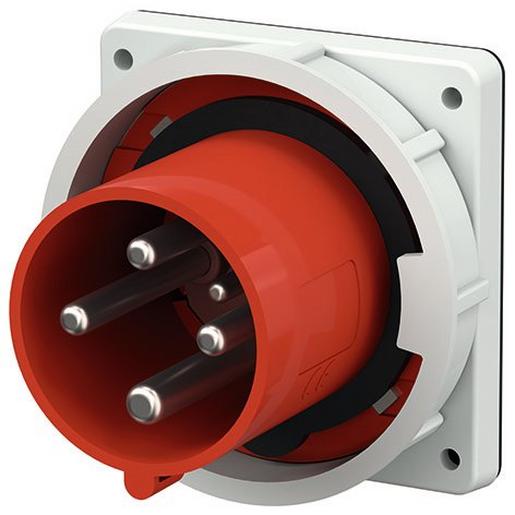 3656 Anbaustecker, 63A4p6h400V, IP67