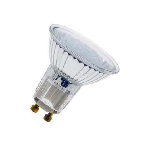 80102529567 LED Farbig PAR16 GU10 1.3W 19LEDs Rot 15