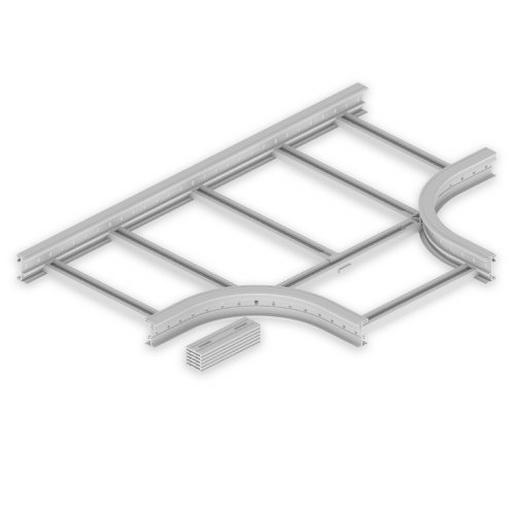 67618-04 Unex T-Stück 85x600 R300 aus U23X