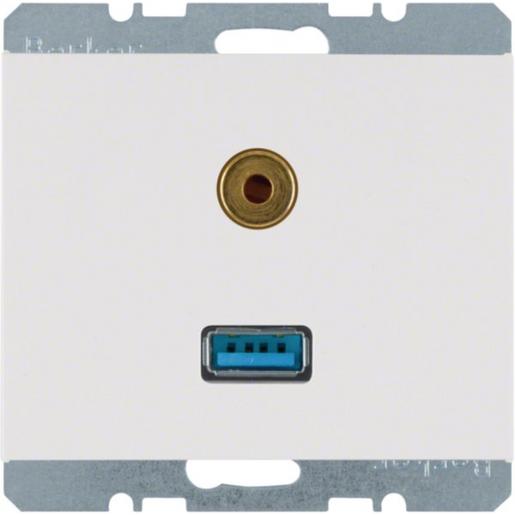 3315397009 USB/3,5 mm Audio Steckdose K.1 pw