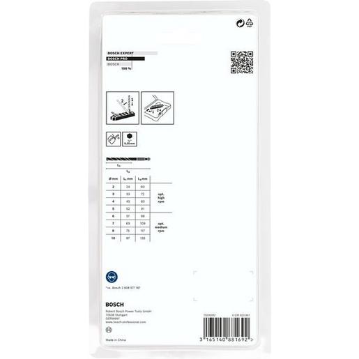 2608577139 Impact Control HSS-Bohrer-Pack, 8-tlg.,