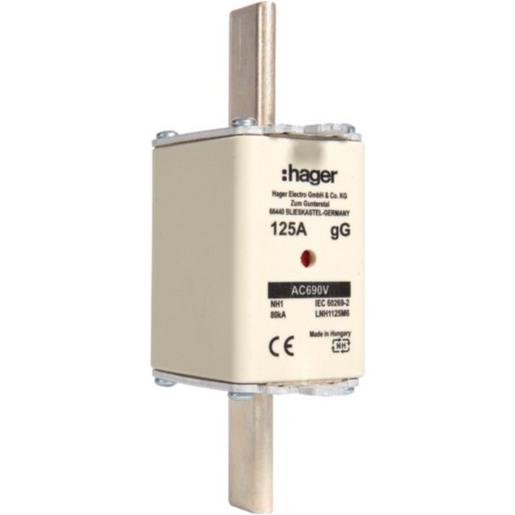 LNH1125M6 NH-Sicherung NH1 gG 690V 125A K-Melder