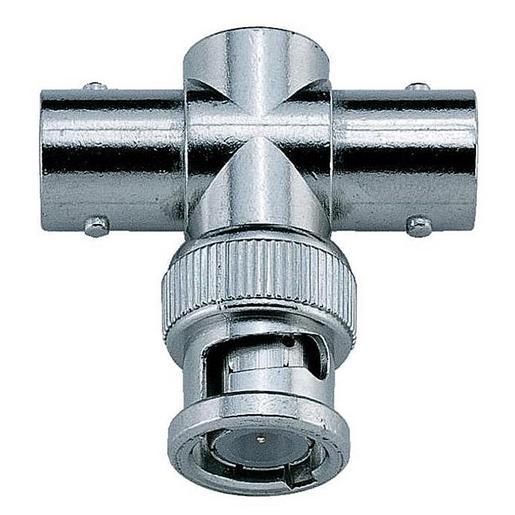 BNC-T BNC T-Stück, 2 x BNC Buchse