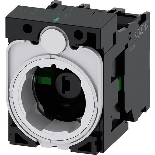 3SU1501-1AG00-1NA0 Halter für 3 Module, 1S, 1S, LED-Modul,