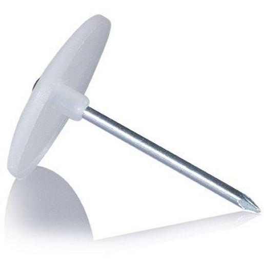 NS28/240 Nagelscheibe m. Stahlnagel, Ø 28mm, Nage