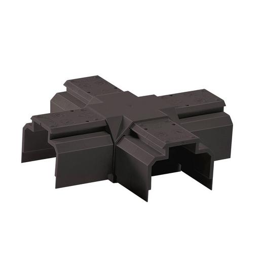 VLKN-X SW X-Verbinder aus Kunststoff geeignet für