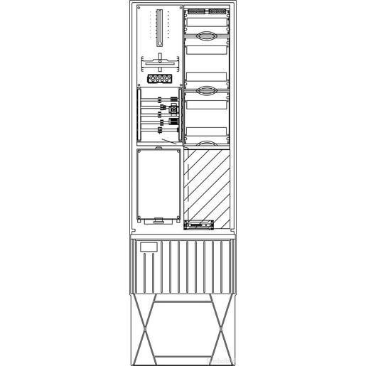 ZS341.S1.12V ZS A340 S1 1Z 3.HZ 12TE TV Zähleranschlu