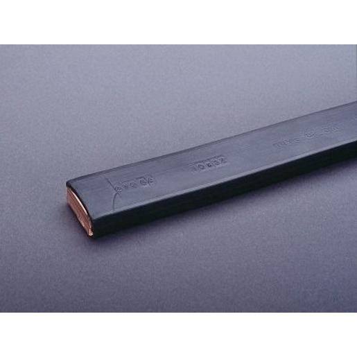 01615 Lamellierte Kupferschiene, blank, isolie