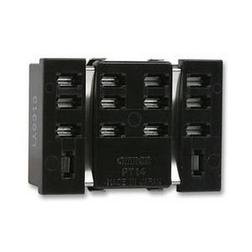 PT14 Sockel mit rückseitigen Anschlüssen, 14-