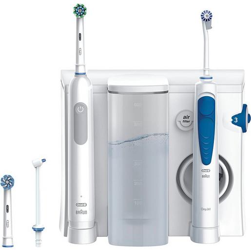 Oral-B Center OxyJet Reinigungssystem - Munddusche Oral-B Center OxyJet Reinigun