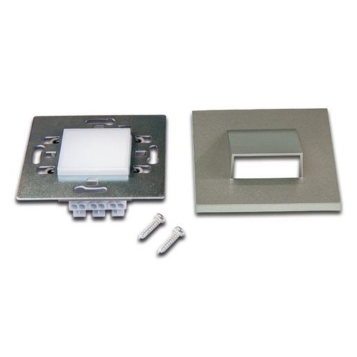 LED Wall Down 1,8W ww edelstahloptik LED Wandeinbauleuchte