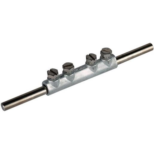 VM 8 SKM6X10 ZG Verbindungsmuffe ZG f. Rd 8mm m. 4 Schra