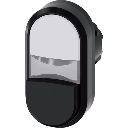 3SU1000-3BB61-0AA0 Doppeldrucktaster, 22mm, rund, Kunststof