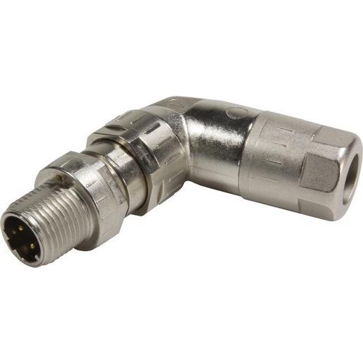 21038813405 M12 slim angled male D-cod 4-pol