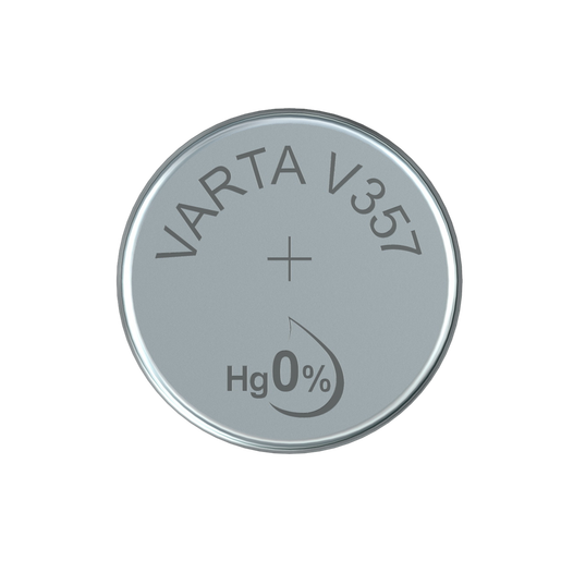 V357 Uhrenbatterie SILVER Coin V357/SR44 1 St