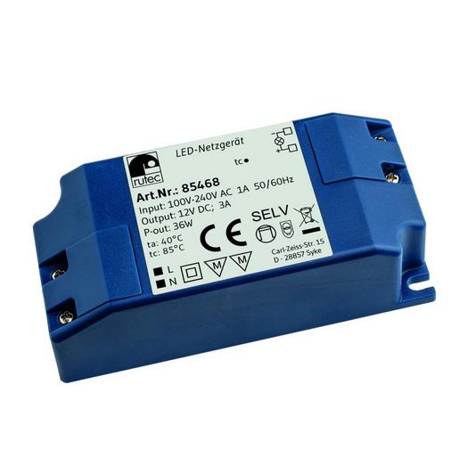85468 LED-Netzgerät 12V 36W IP20 100-240V AC S