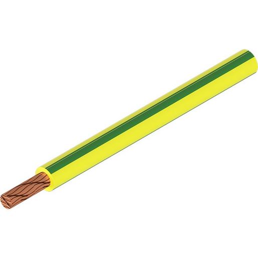 SILI-E 2,5 Siliconlitzenleitung grün/gelb