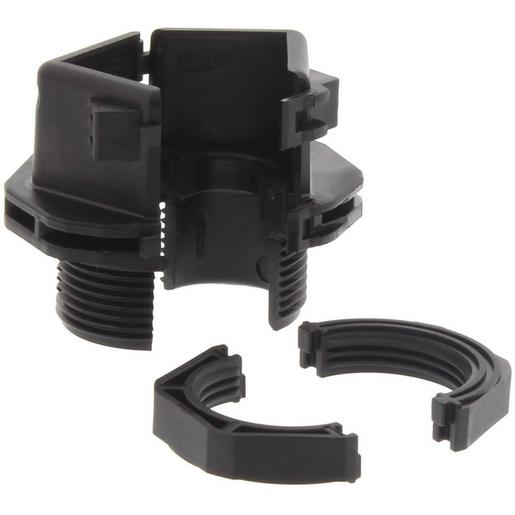 KDS-KV M25 BK Kabelverschraubung inkl. Gegenmutter KDS-KV M25 BK Kabelverschraub