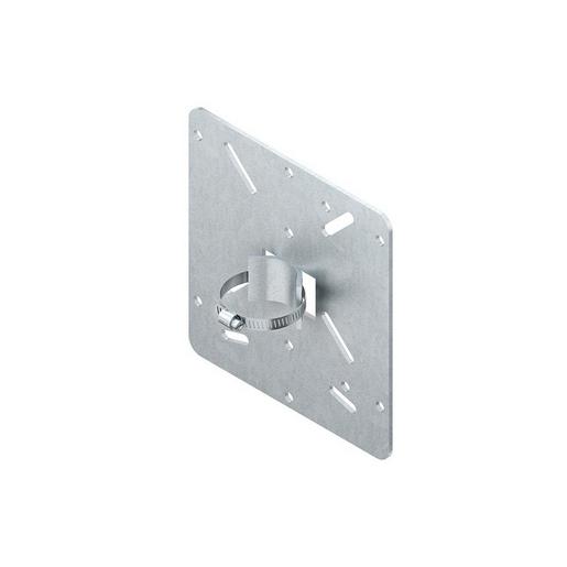 MIMPA 30/175 F Montageplatte, Ø 30 mm, Höhe 175 mm, Sta