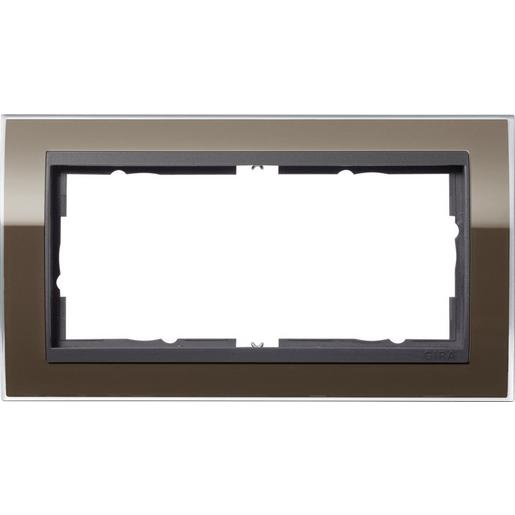 1002768 Abdeckrahmen 2f o.M. Zwischenr. AN Gira